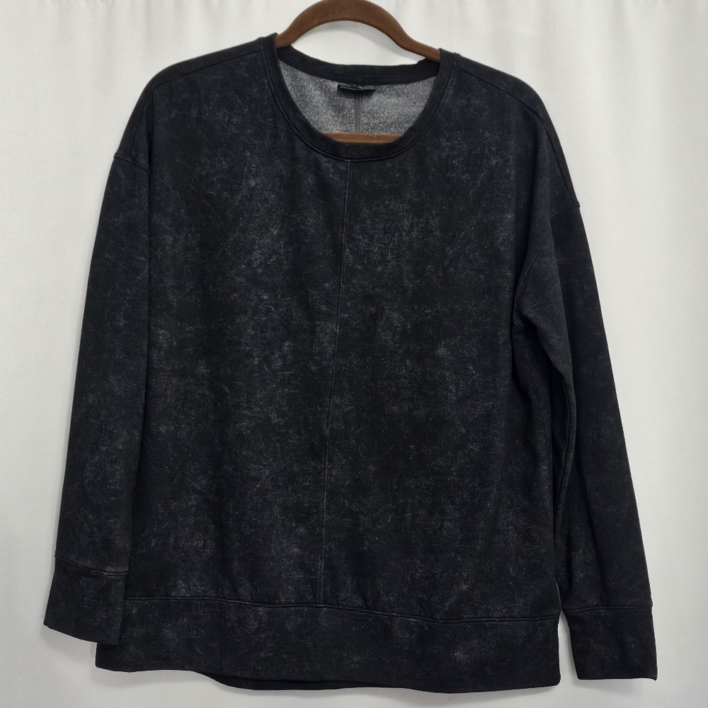 Ladies Medium Fleece Sweatshirt Top Athletic